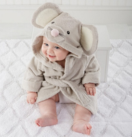 Cartoon Animal Hooded Bathrobes (Baby/Toddler)
