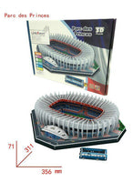 Soccer (Football) Field 3D Puzzle Model