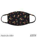 T-Shirt Cloth Face Mask w/ Filter Pocket (Child)