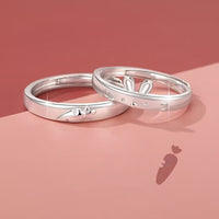 Bague Lapin Et Carotte Pour Homme Et Femme