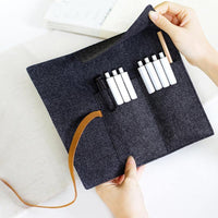 Felt Wrap Pencil Pouch