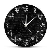 Math Wall Clock
