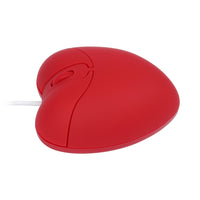 Forme de coeur de fille de souris mignonne filaire