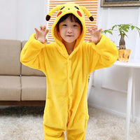 Cute Cartoon Animal One-piece Pajamas (Child)
