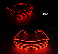 Gafas LED intermitentes con luz