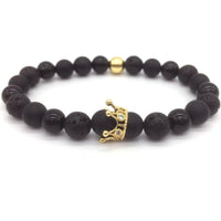 Knights' Helmets or Crowns & Lava Stone Bracelets