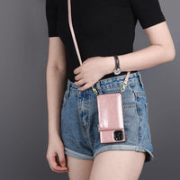 Crossbody Style iPhone Wallet Case
