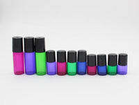 Color Glass Roller Bottles