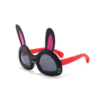 Gafas de sol con cara de conejito de dibujos animados (niño)