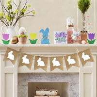 Hello Spring Tulip Bunny Shelf Sitters