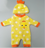 Animal Costume Pajamas for 18" Doll
