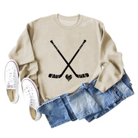 Sweat-shirt bâtons de hockey
