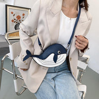 Bolso bandolera con lateral suave Whale
