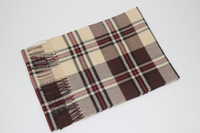 Bufandas unisex a cuadros de estilo clásico inglés