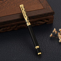 Gold & Black Women's Metal Ballpoint Pen