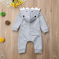 Hooded Shark Jumpsuit (Baby)
