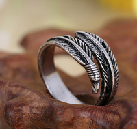 Feather Wrap Ring
