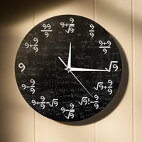 Math Wall Clock
