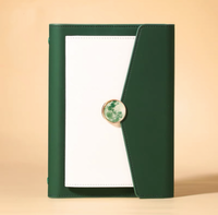 Nuevo conjunto con caja de regalo empresarial para cuaderno de almacenamiento de oficina