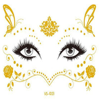 Masquerade Mask Temporary Tattoos