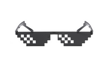 Lunettes de soleil à pixels codés