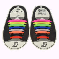 Silicone Elastic Shoe Laces (16 Pcs)
