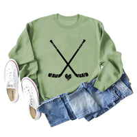 Sweat-shirt bâtons de hockey