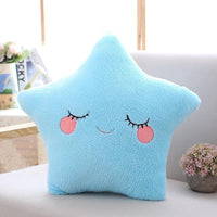 Almohadas de felpa Star Moon Rain Drop y Cloud
