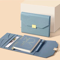 Nuevo conjunto con caja de regalo empresarial para cuaderno de almacenamiento de oficina