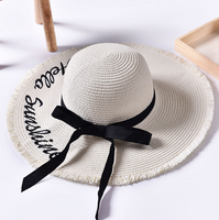 Hello Sunshine Embroidered Sun Hats
