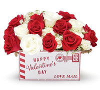 Happy Valentine's Day Letter Wooden Planter