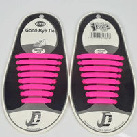 Silicone Elastic Shoe Laces (16 Pcs)