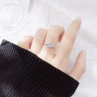 Bague petite baleine