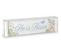 Il est ressuscité/Walk By Faith Shelf Sitter