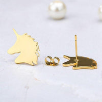 Unicorn Stud Earrings