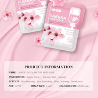 LAIKOU Japón Sakura Mini Set Facial (5 Piezas)