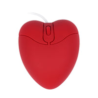 Forme de coeur de fille de souris mignonne filaire