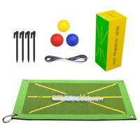 Tapis de mesure de Direction de détection de marque de frappe pour pratique du Swing de Golf
