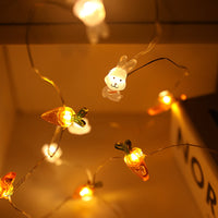 Lampe décorative en fil de cuivre pour chambre à coucher