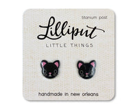 Pendientes de gato gatito