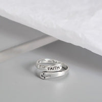 Bague Foi et Croix