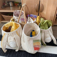 Fabric Bunny Ear Hanging Easter Bags