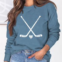Sweat-shirt bâtons de hockey