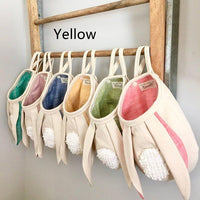 Fabric Bunny Ear Hanging Easter Bags