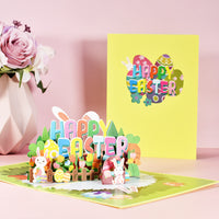 Tarjeta emergente del día de la madre con mariposas de colores