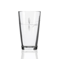 Fly Fishing Pint Glass 16 oz (Set of 4)
