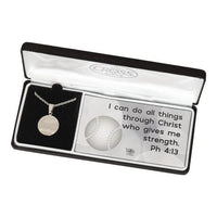 Sport Medal With Cross Necklaces