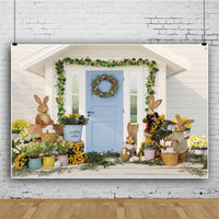 Material fotográfico para fiesta de conejito de Pascua, tela de fondo para fotografía, accesorios de estudio