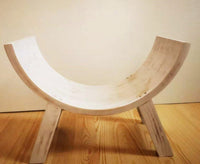 Newborn Photography Prop Crescent Stool
