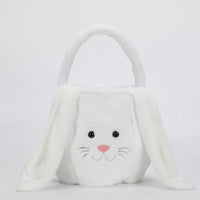 Cesta de peluche de conejito de Pascua